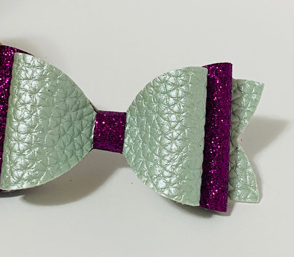 Lavender Mint Bow