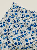 Blue Floral Patterned Bummies