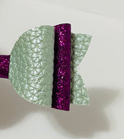 Lavender Mint Bow